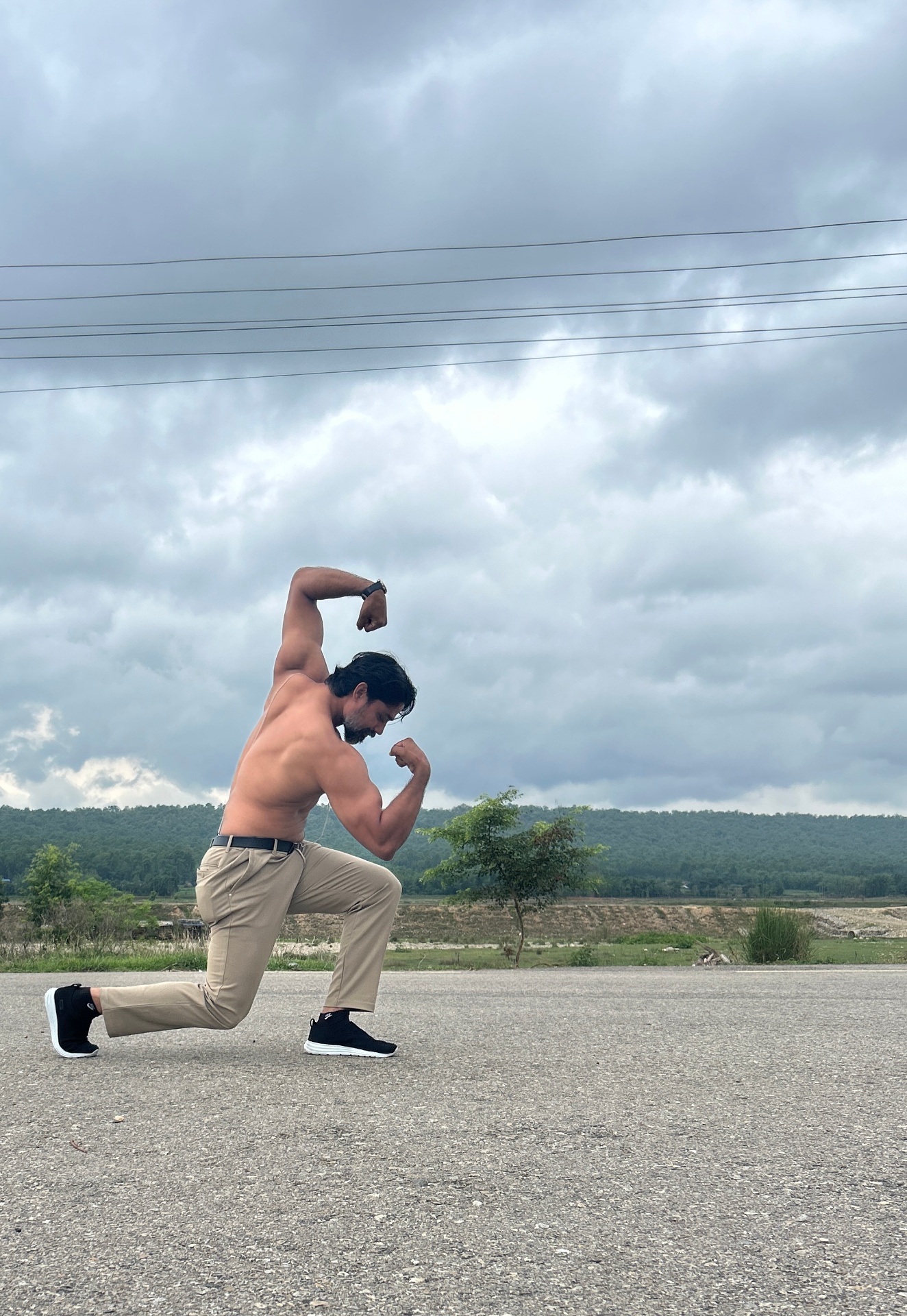 Dr. Narottam Jha — fitness transformation